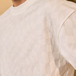 Relaxed Fit Crew Neck Stretch Cotton T-Shirt - Tropic