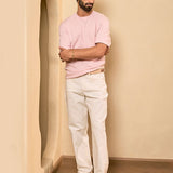 Stretch Cotton Twill white Denim - Surge