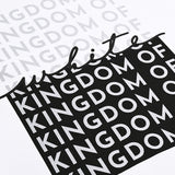crew neck premium cotton Black & White Tshirt