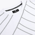 Orbit White Moon Print Oversized T-Shirt