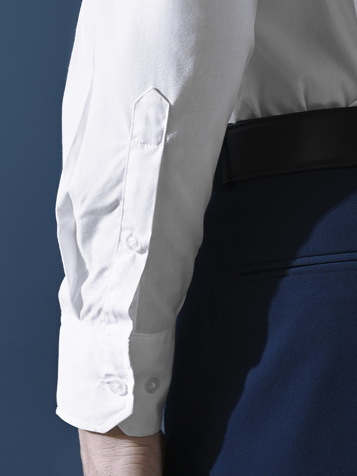 Classic Regular Fit White Shirt - Pristine