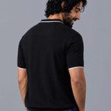 Script 100% Cotton Polo Tshirt