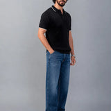 Script 100% Cotton Polo Tshirt