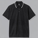 Script 100% Cotton Polo Tshirt