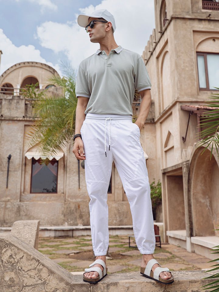 Elasticated Drawstring Joggers - Voyager