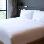 Dream White 300 TC Cotton Bed Set