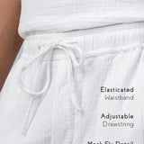 Flow Textured 100% Cotton Pants