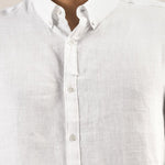 Hampstead White 100% Linen Button Down Shirt - Rans's favourite