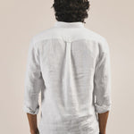Hampstead White 100% Linen Button Down Shirt - Rans's favourite