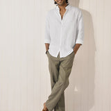 100% Linen Button-down Shirt  - Hampstead