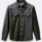 Carbon Tencel Black Shirt