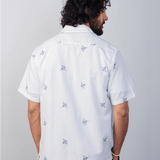 Mare Embroidered Cotton Linen Shirt