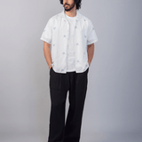 Mare Embroidered Cotton Linen Shirt