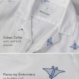 Mare Embroidered Cotton Linen Shirt
