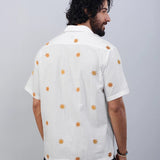 Sundrift Embroidered  Cotton Linen Shirt