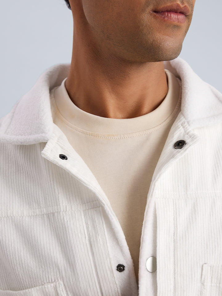 Woven Cotton Corduroy Jacket - Pinnacle