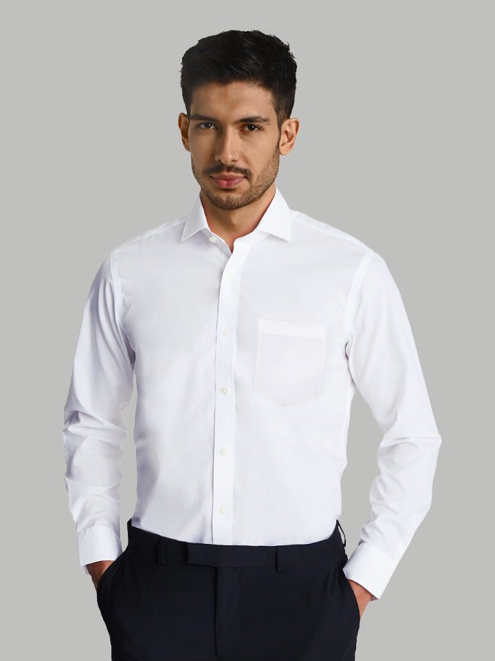 Classic Regular Fit White Shirt - Pristine