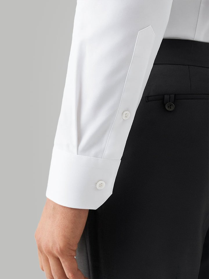 Classic Regular Fit White Shirt - Pristine