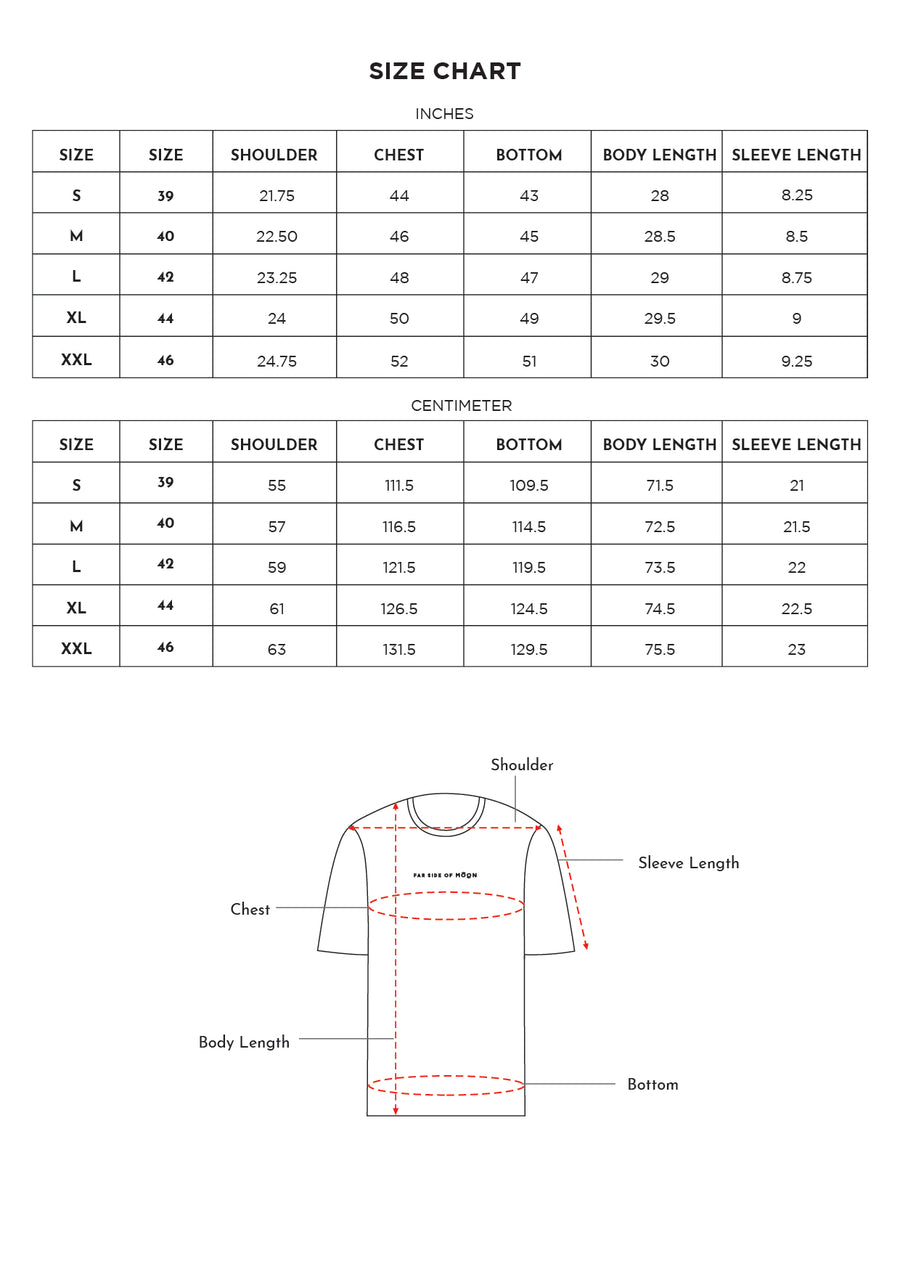 Moon Oversized T-shirt- Moonstone