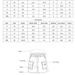 Downtown White 6-Pocket Cargo Shorts