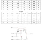 White Knitted Stretch Denim Shorts -Verve