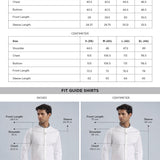 Cotton Stretch white Shirt - Onyx