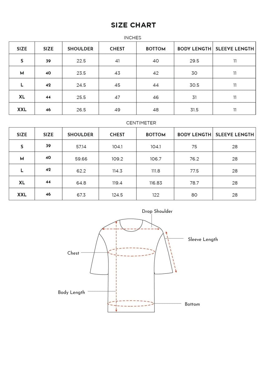 Off-White Drop Shoulder Crew Neck T-Shirt - Paradise