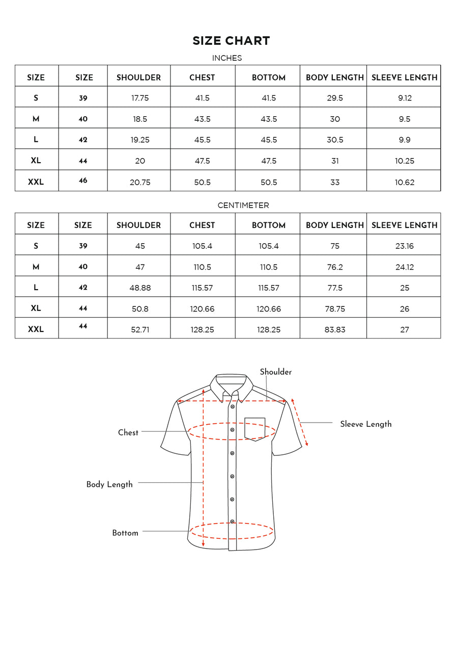 Half-sleeve Cotton Shirt - Regalia