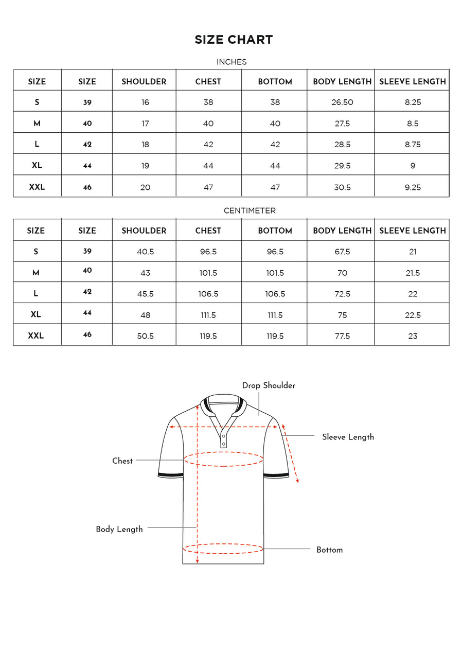 Mandarin Collar Polo - Victory