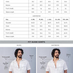 Nityam White Cotton American Placket half sleeve Shirt