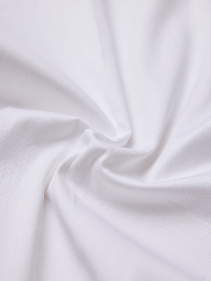 Giza Cotton White Party Shirt - Soirée