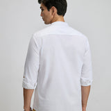 V-Neck Cotton Shirt - Vedic