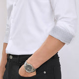 Cotton Satin Stretch White Party Shirt - Zest