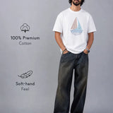 Windward 100% Cotton graphic Tee