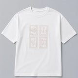 Stamps 100% Cotton Embroidered Tee