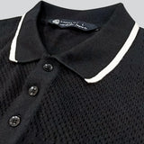 Script 100% Cotton Polo Tshirt