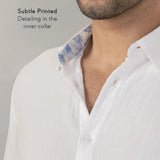 Jardin Casual Double-fabric Shirt