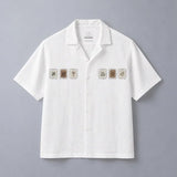 Shoreline Embroidered Cotton Linen Shirt
