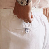 Coast White Relaxed Fit Linen Pants
