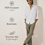 Hampstead 100% European Linen Shirt