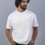 Stamps 100% Cotton Embroidered Tee