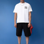 Thrive Survive White Oversized T-Shirt