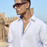 Stylized Linen Shirt - Amalfi