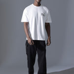 Cotton breathable Black & White oversized t shirt