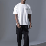 Cotton breathable Black & White oversized t shirt