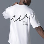 Cotton breathable Black & White oversized t shirt