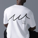 Cotton breathable Black & White oversized t shirt
