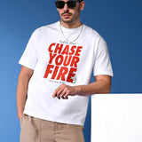 Oversized T-shirt - Chase Your Fire