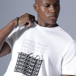 crew neck premium cotton Black & White Tshirt