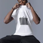 crew neck premium cotton Black & White Tshirt
